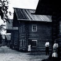Улица в с. Сеймосово Архангельской обл. Фото 1920-х гг.