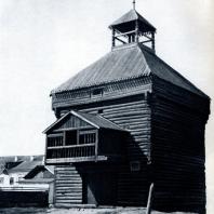 Башня Якутского острога. Якутск. 1683 г. Фото Н. Н. Немнонова