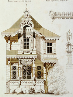 Фасад загородного дома (4)