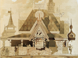 «Русский павильон» на Всемирной выставке в Париже в 1878 году